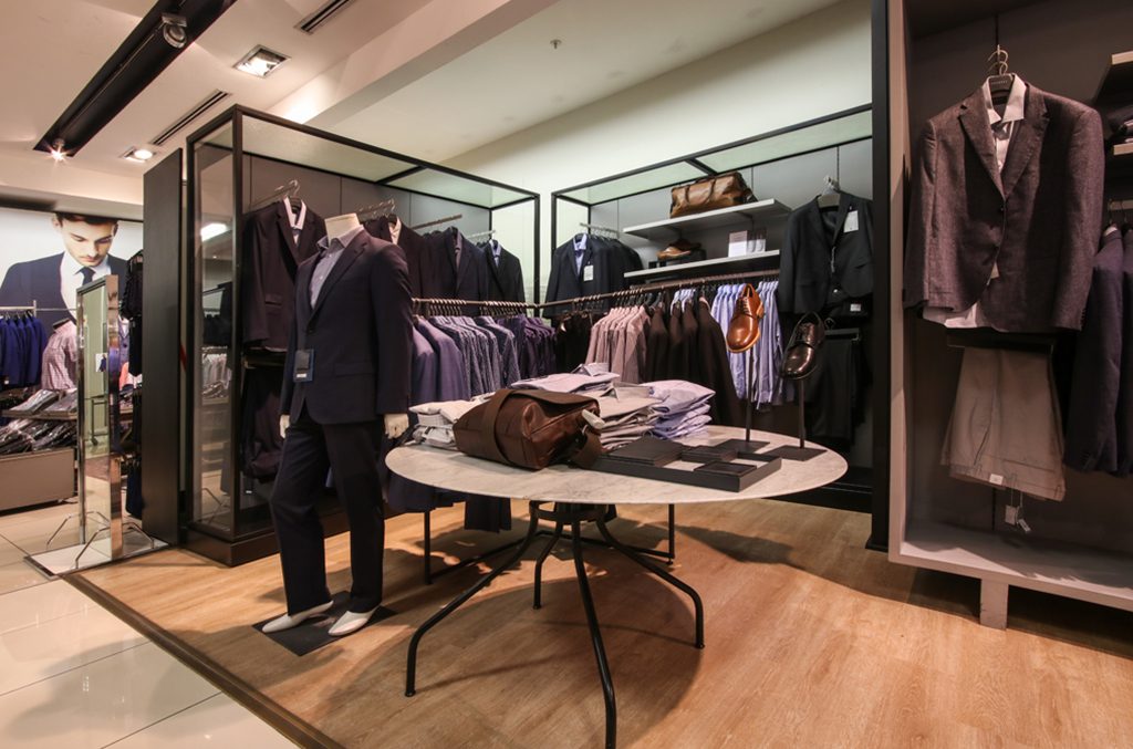 Inside view of Woolworths store