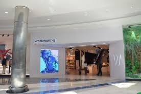 Outside view of Woolworths store