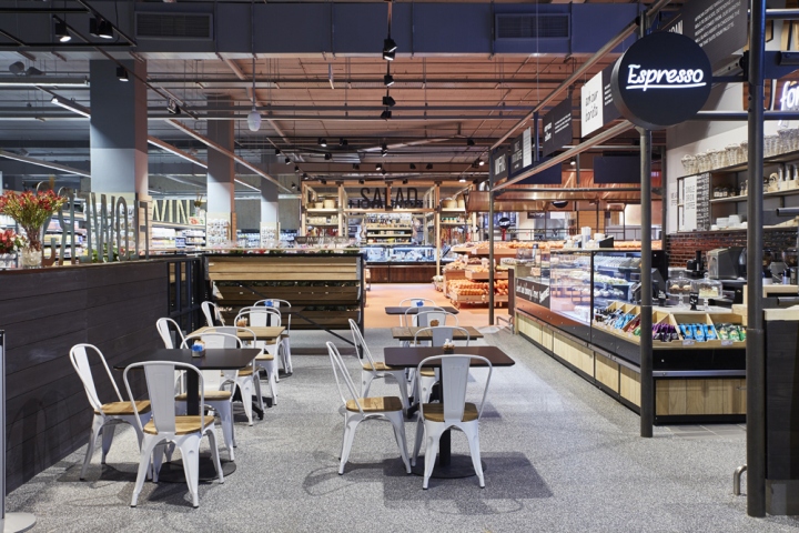 Inside view of Checkers store